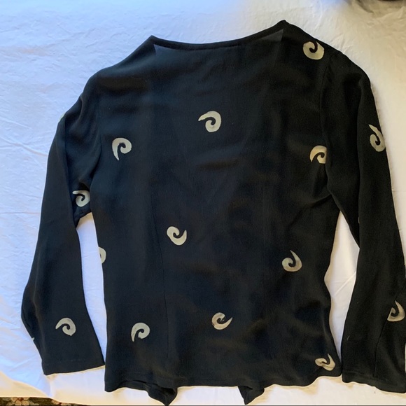 Catherine Bacon designer blouse - Picture 2 of 14